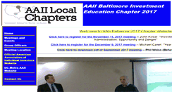 Desktop Screenshot of aaiibaltimore.com