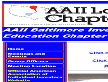 Tablet Screenshot of aaiibaltimore.com